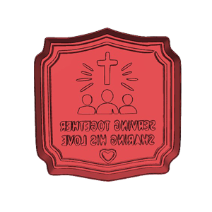 Serving Together Sharing His Love Cookie Cutter
