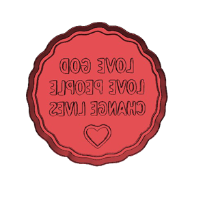 Love God Love People Change Lives Cookie Cutter