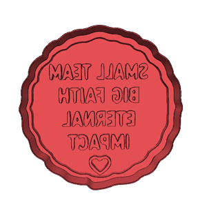 Small Team Big Faith Eternal Impact Cookie Cutter
