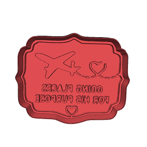 Going Places for God’s Purpose Cookie Cutter