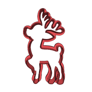 Reindeer Cookie Cutter