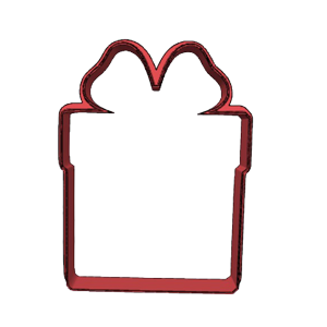 Gift Cookie Cutter