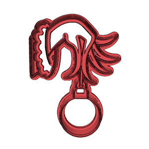 Grinch Holding Bauble Cookie Cutter
