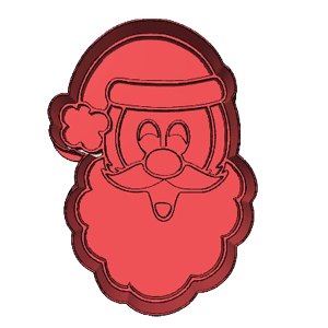 Santa Cookie Cutter