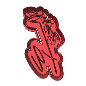Fa Cookie Cutter