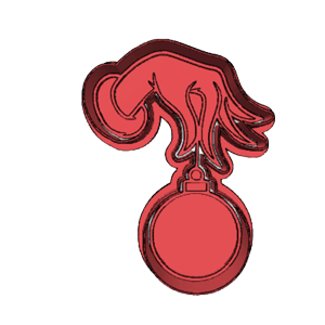 Grinch Hand Cookie Cutter