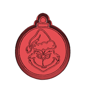 Grinch Bauble Cookie Cutter