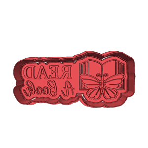 Read A Book Cookie Cutter
