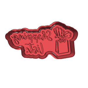 Shopping List Cookie Cutter
