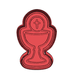 Confirmation Chalice Cookie Cutter