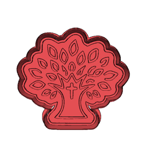 Confirmation Tree of Life Cookie Cutter