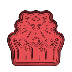 Confirmation Cross Cupcake Cookie Cutter
