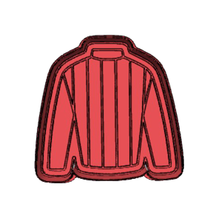 Cowboy Western Shirt Cookie Cutter