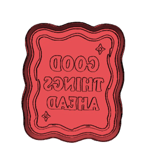 Good Things Ahead Cookie Cutter