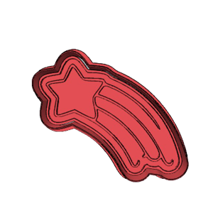 Shooting Star Cookie Cutter