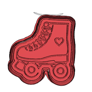 Roller Skate Cookie Cutter
