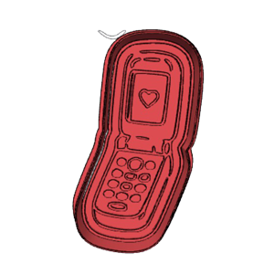 Retro Corded Telephone Cookie Cutter