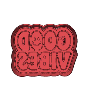 Good Vibes Cookie Cutter