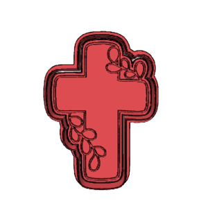 Easter Cross & Bunny Cookie Cutter
