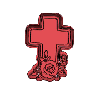 Easter Cross & Flowers Cookie Cutter