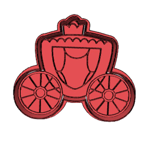 Fairytale Princess Carriage Cookie Cutter