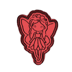 Fairytale Fairy Princess Cookie Cutter