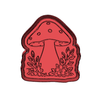 Fairytale Mushroom House Cookie Cutter