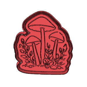 Fairytale Mushroom Fairy House Cookie Cutter