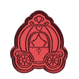 Fairytale Princess Carriage Cookie Cutter