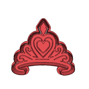 Fairytale Princess Tiara Cookie Cutter