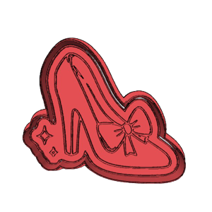 Fairytale Glass Slipper Cookie Cutter