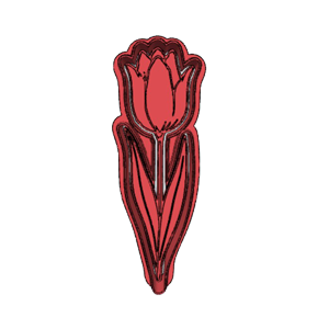 Tulip Flower Cookie Cutter