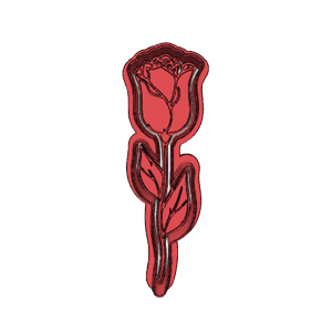 Rose Flower Cookie Cutter
