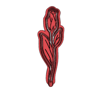 Lily Flower Cookie Cutter