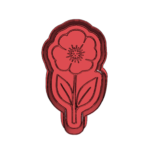 Flower & Leaves Cookie Cutter