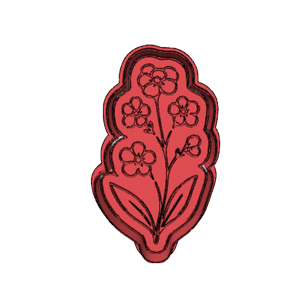 Wildflower Bouquet Cookie Cutter