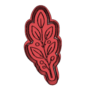 Botanical Leaves Cookie Cutter