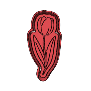 Tulip Flower Cookie Cutter