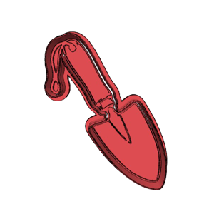 Gardening Trowel Cookie Cutter