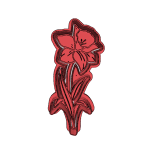 Rose Stem Cookie Cutter