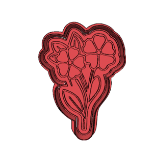 Wildflower Bouquet Cookie Cutter