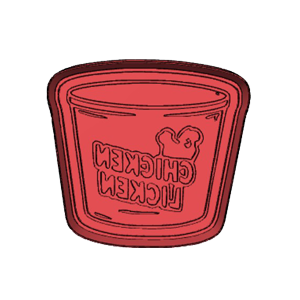 Popcorn Bucket Cookie Cutter