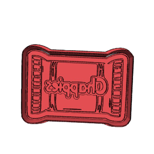 Chocolate Biscuit Packet Cookie Cutter