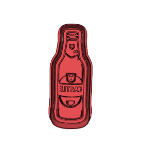 Sauce Bottle Cookie Cutter