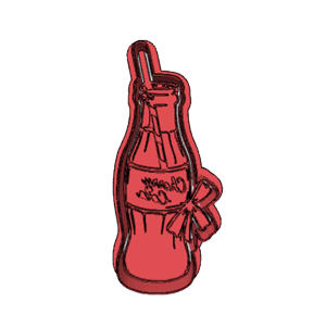 Soda Bottle Cookie Cutter