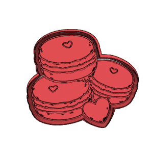 Macaron Cookie Cutter
