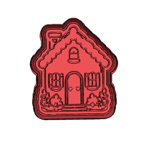 Forestcore Mushroom Cottage Cookie Cutter
