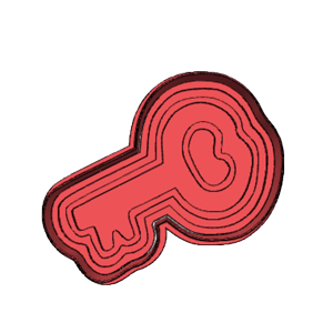 Key Cookie Cutter