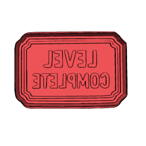 Level Complete Cookie Cutter