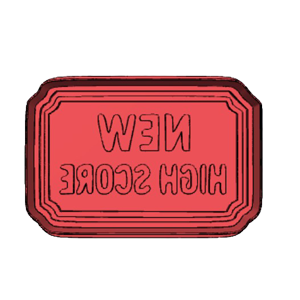 New High Score Cookie Cutter
